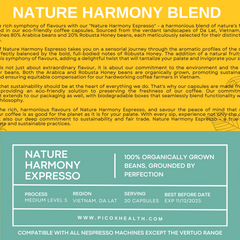 Nature Harmony Blend Expresso Coffee Capsule Pico X 