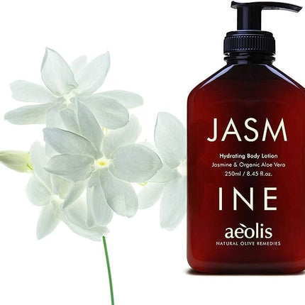 Aeolis Hydrating Body Lotion with Jasmine and Organic Aloe Vera Pico X 