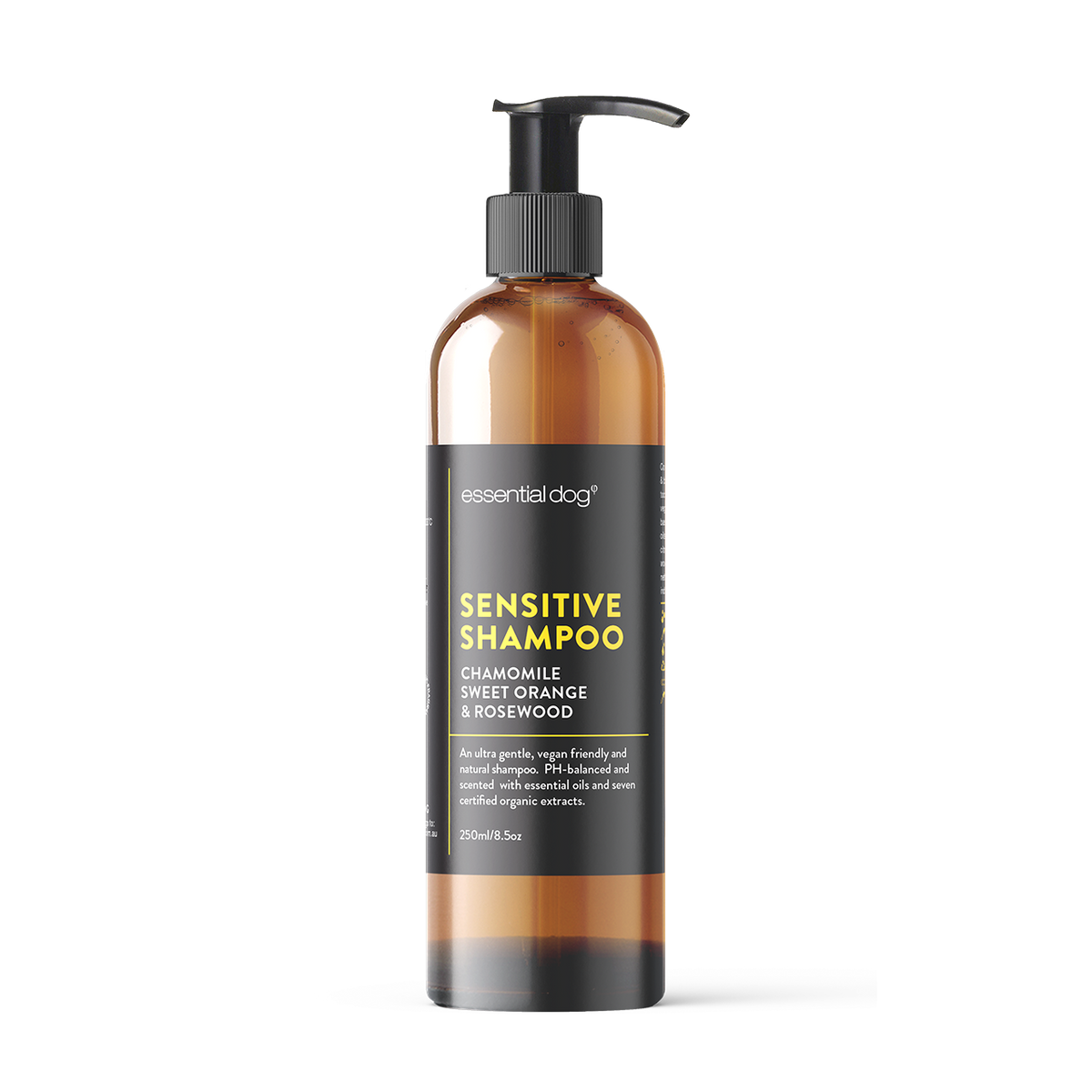 Natural Sensitive Dog Shampoo (Chamomile, Sweet Orange and Rose Wood) Pico X 