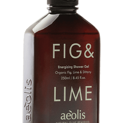 Aeolis Energising Shower Gel with Organic Fig, Lime and Dittany Pico X 
