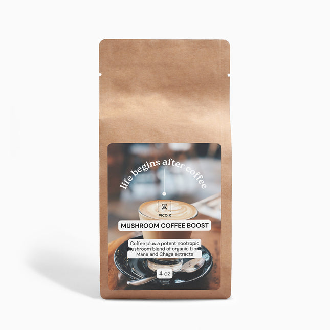 Organic Mushroom Coffee Boost 4oz Pico X 
