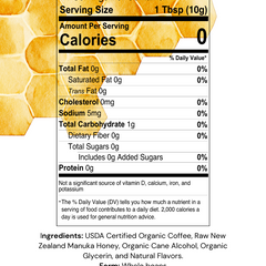 Organic Manuka Honey Roast Coffee 4oz Pico X 